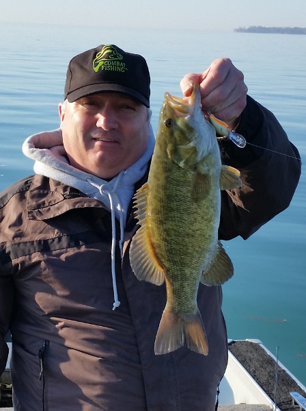 This first of the year was only 2 1/2 pounds but there were plenty more smallmouth to be had yet